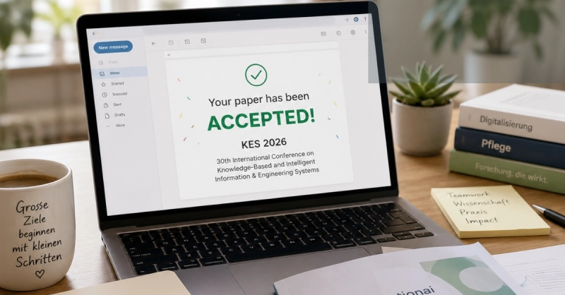 „Your paper has been accepted.“ Paper für KES 2026 angenommen - novoviam
