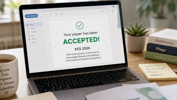 „Your paper has been accepted.“ Paper für KES 2026 angenommen