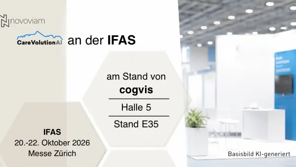 Unser Thema an der IFAS: Pflegekräfte durch Technologie entlasten.